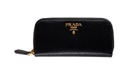 portachivi prada|Prada Portachiavi Ganci Nero Black Vitello Move Leather .